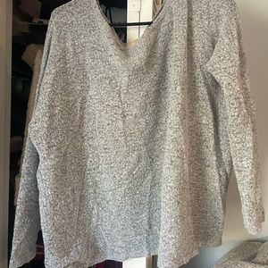 Piko brand flowy sweater.